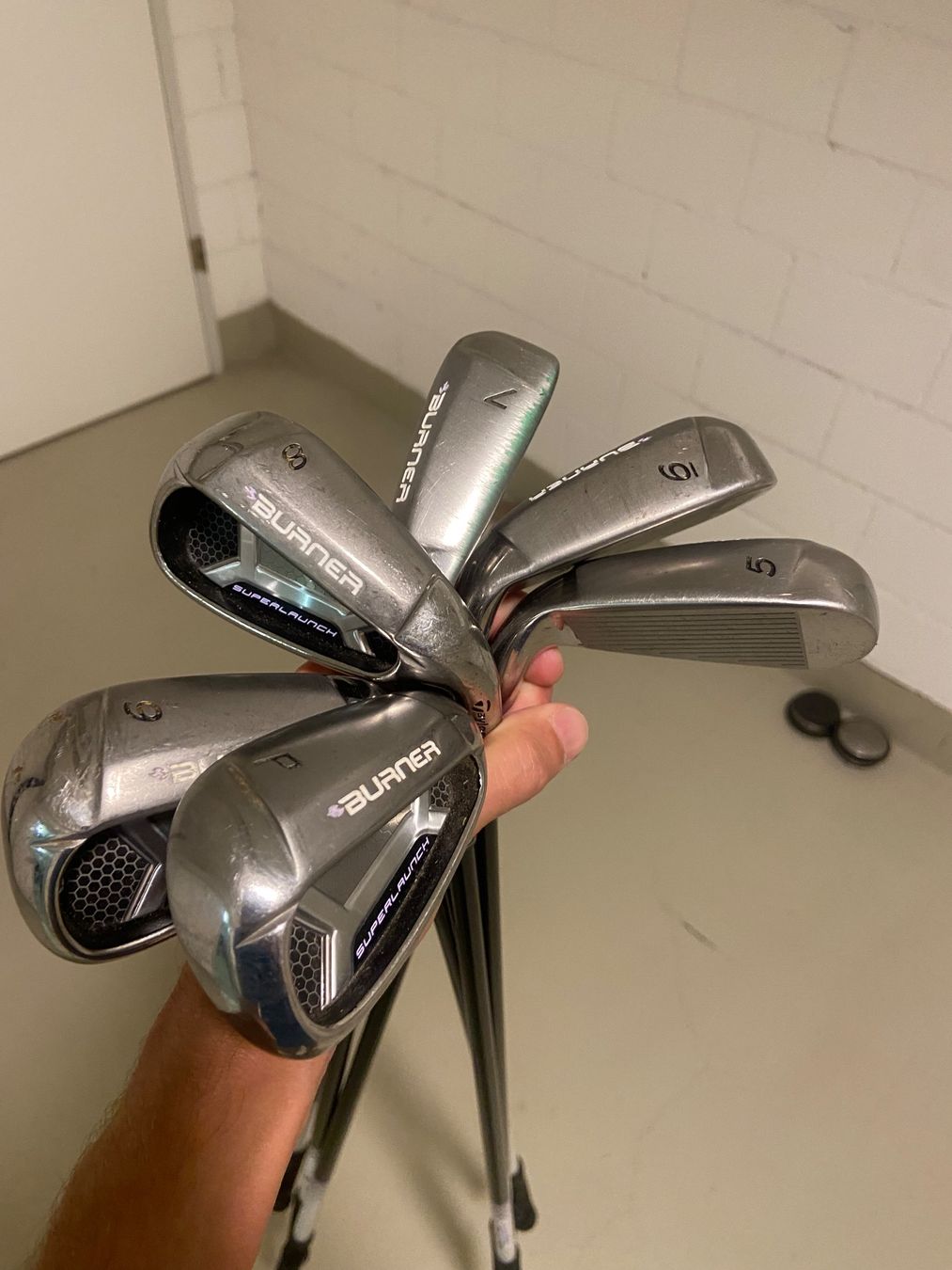 Taylor Made Mazze & Set: Taylor Made Golf - Damen Set - 5-9 & P - L Flex - RH – Usato da Frauenfeld venduto da golfdude 1