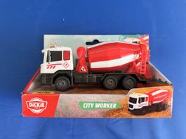 Betonmischer Dickie Toys City Worker neuwertig