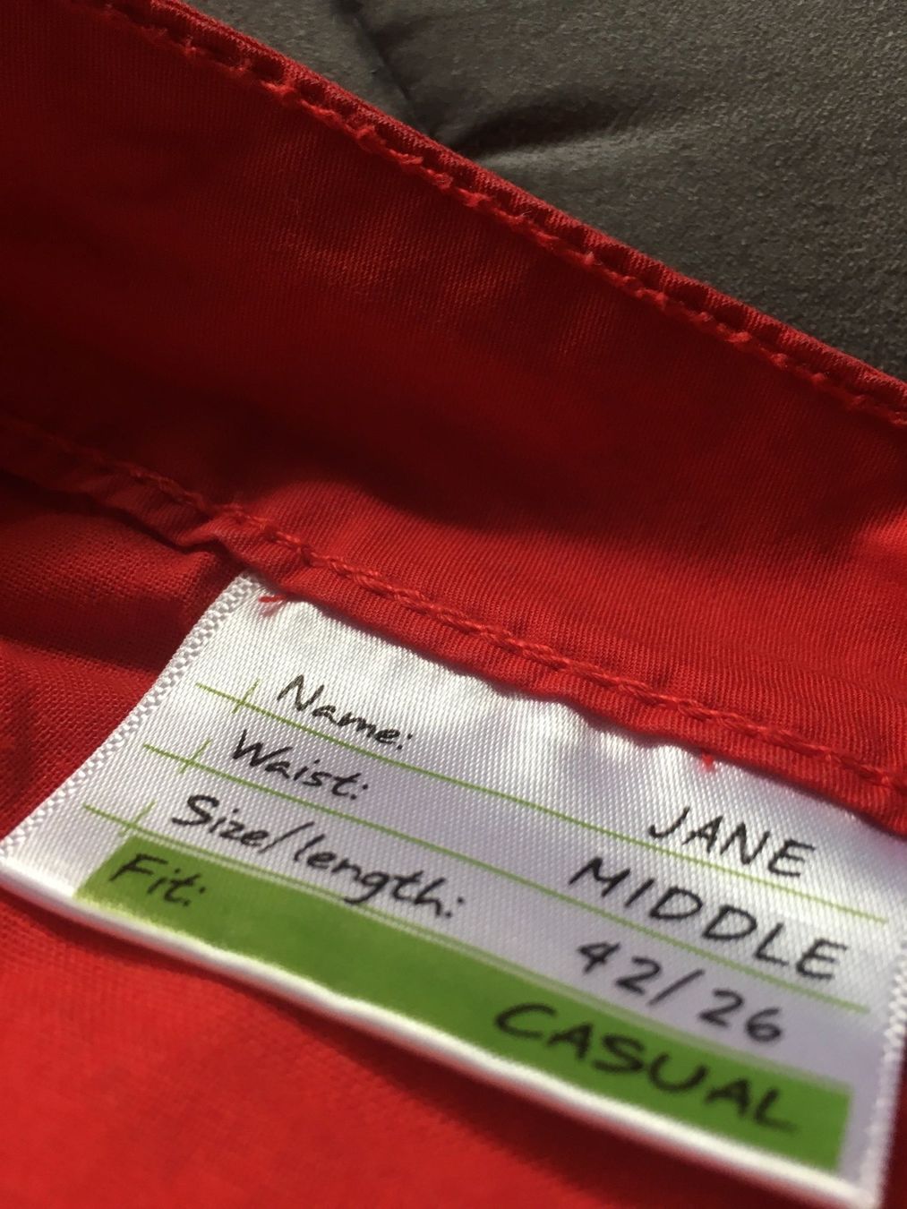 Pantaloni: Sommerhose,Gr.42,rot,Street One – Usato da Arni AG venduto da Mimo007 7
