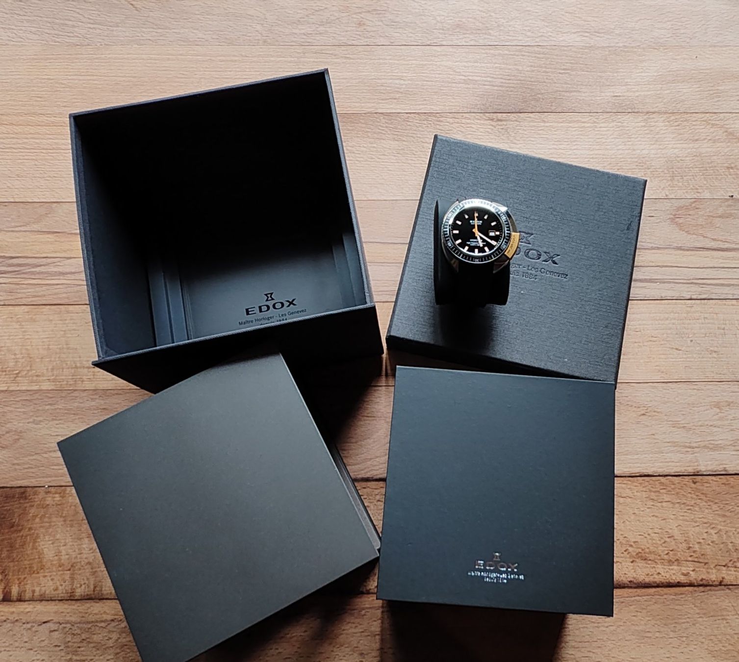 Edox Uhren: Edox Hydro-Sub Master Lock North Pole Edition – Gebraucht aus Basel von OnutWOODLAND 1