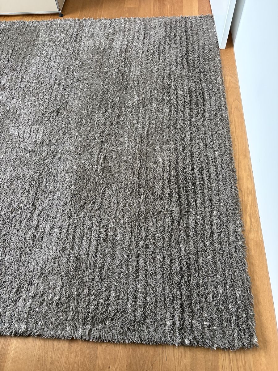 Tappeti: Woodnotes Aapa Designerteppich - Warm Grey – Usato da Basel venduto da Mathis44 3