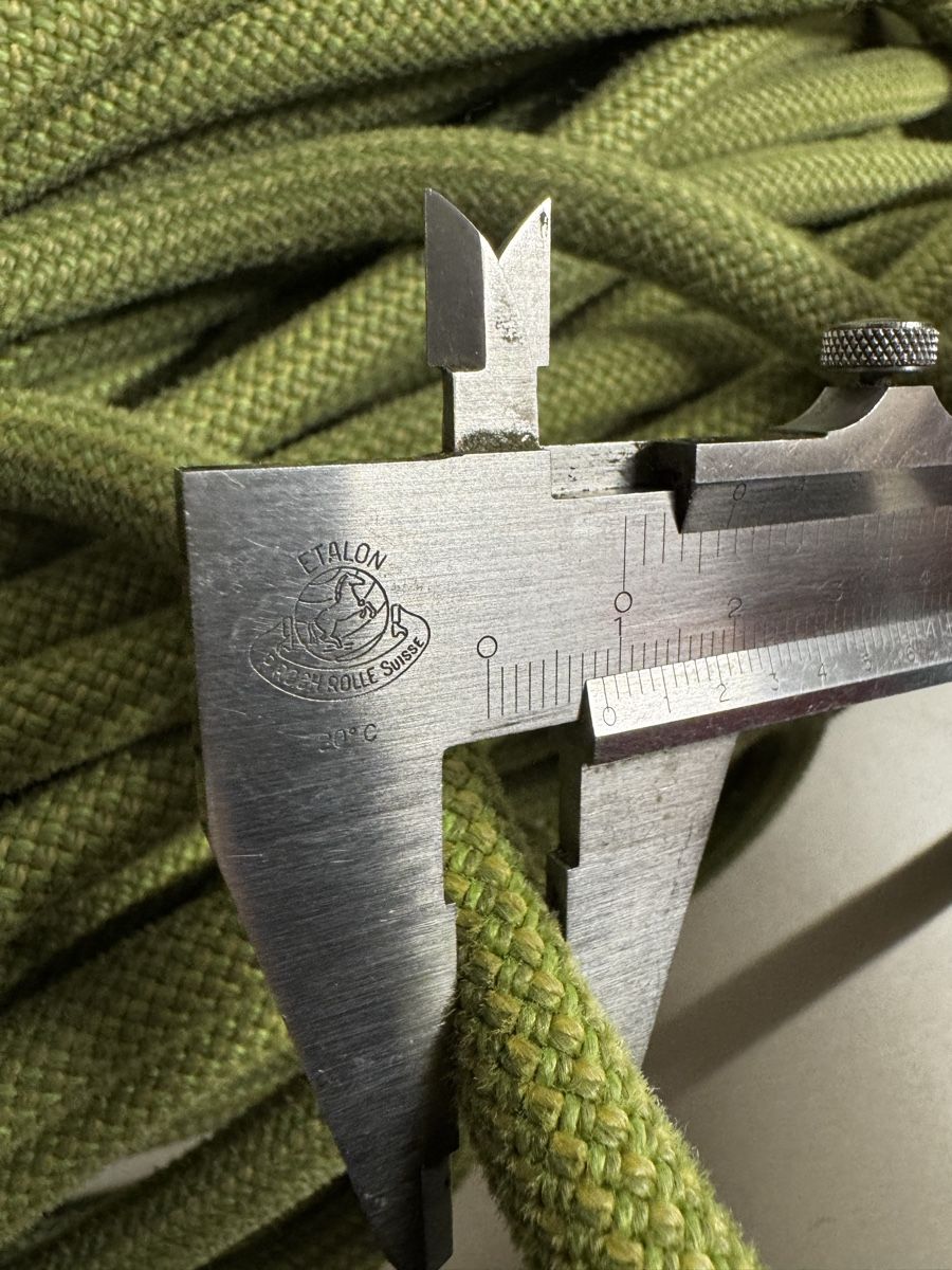 Matériel de grimpe: Seil grün ca. 10mm Durchmesser ca. 60m Länge – D'occasion à Zürich par Nobs1 3