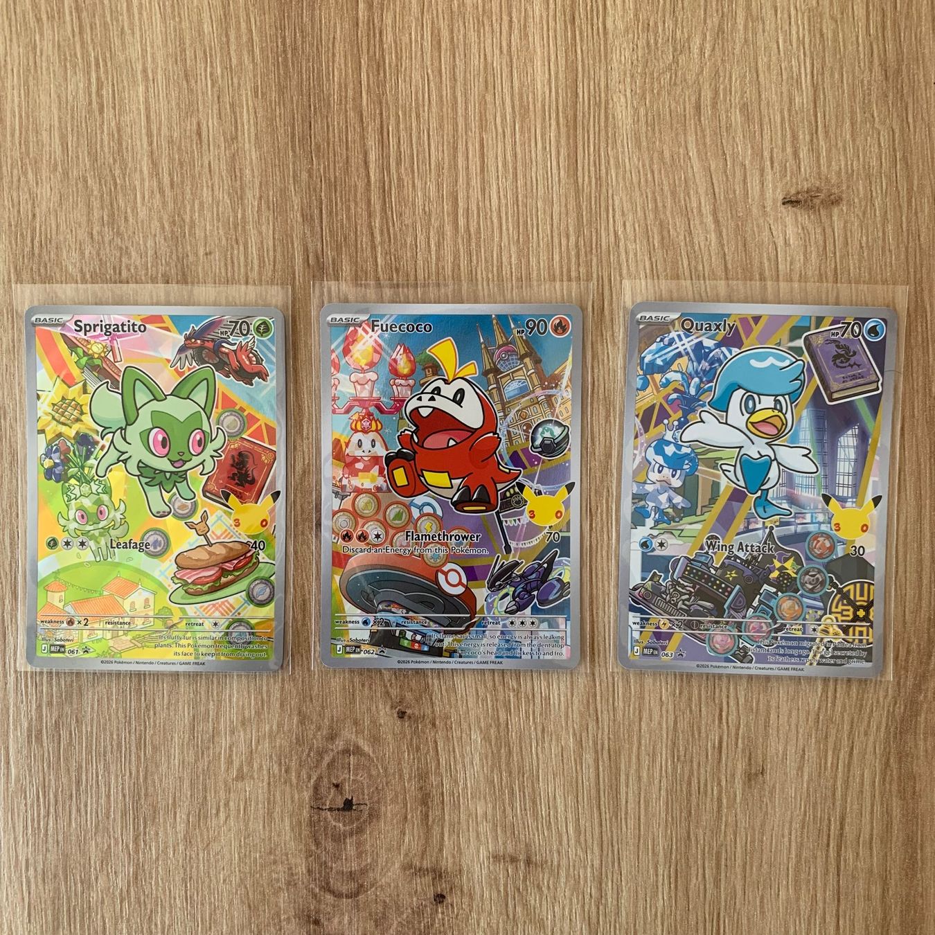 Pokémon Sammelbilder & Trading cards: Pokémon First Partners Series 3 - Paldea Starters Englisch – Neu (gemäss Beschreibung) aus Waedenswil von Pokeplug 1