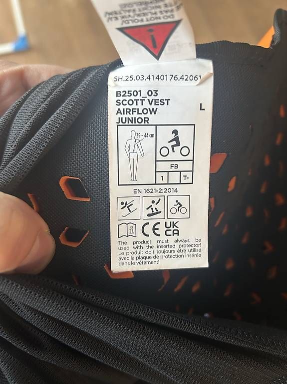 Protections: SCOTT Protector Kinder 11-13 J Gr. L – D'occasion à steffisburg par ste_g6dw 3