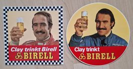2 Abziehbilder Clay Regazzoni Birell Set gebraucht