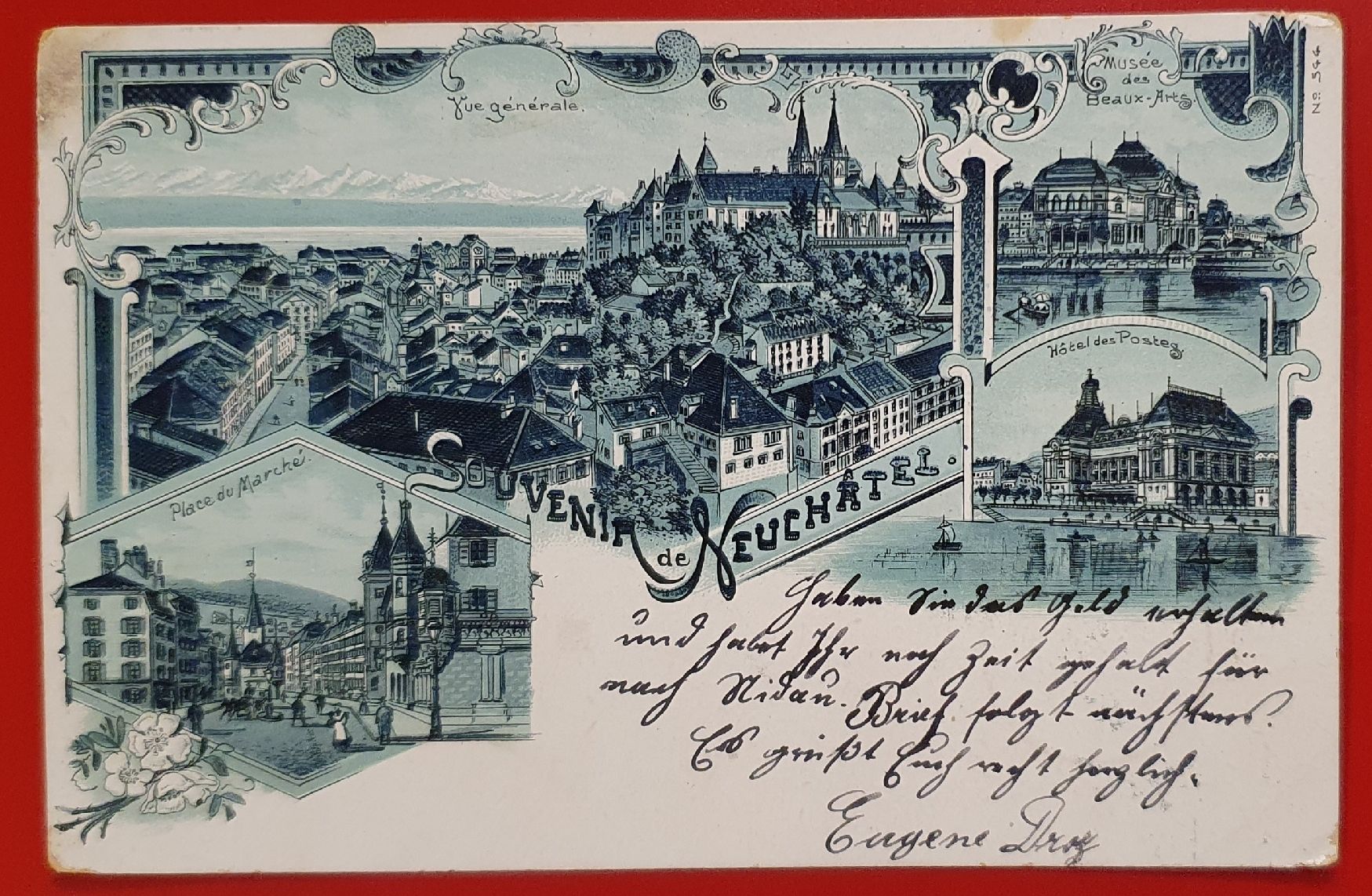 Cartoline postali: Neuchâtel 1901 – Usato da Kreuzlingen venduto da Rschweiz1