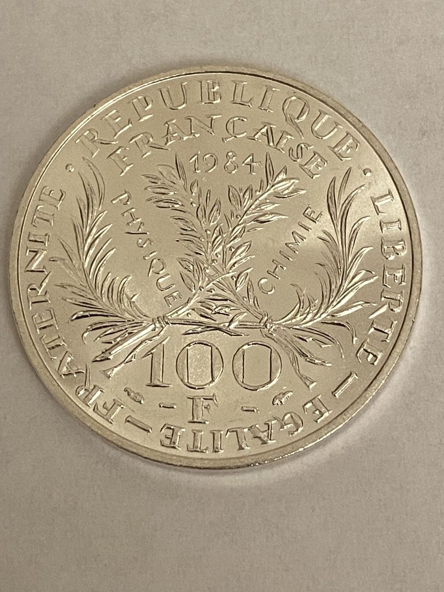 Tutti le monete: 100 FF commém. de 1984 argent Marie Curie – Nuovo (secondo la descrizione) da Corsier-sur-Vevey venduto da Ginoarturo 1