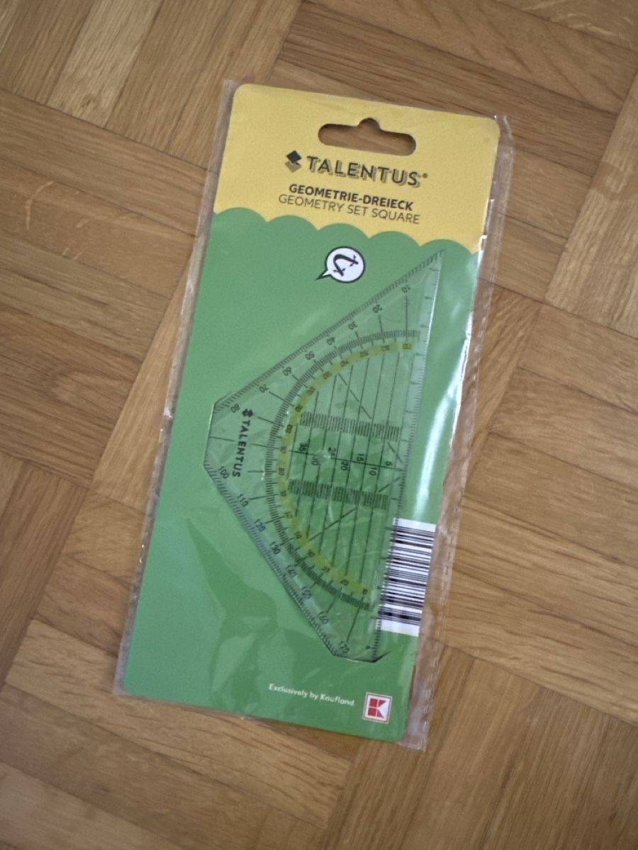 Sonstiges Schreiben & Zeichnen: Geodreieck – Neu und originalverpackt aus Winterthur von ani_6p9f