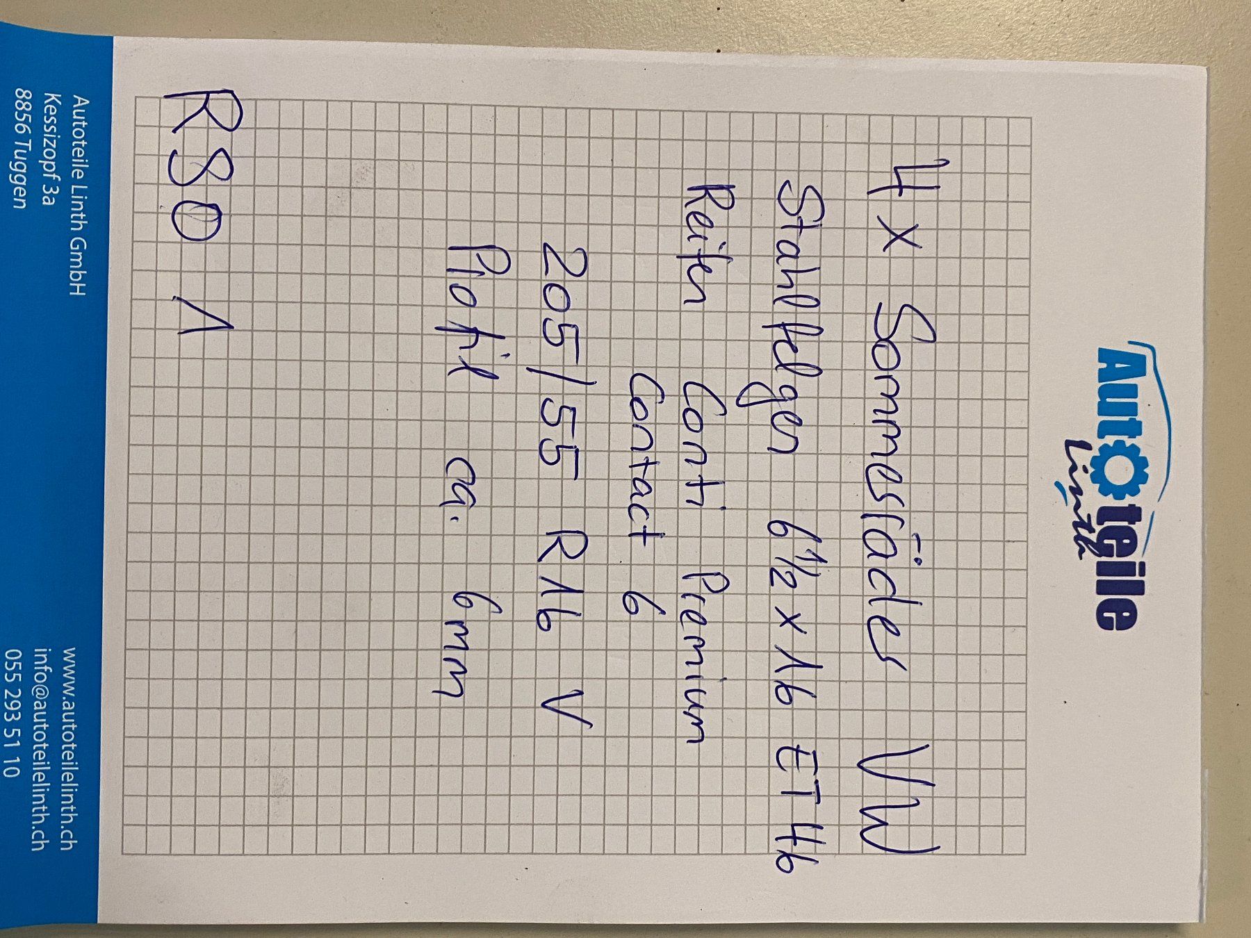 Volkswagen Pneumatici & Ruote complete: Sommerräder VW – Usato da Kaltbrunn venduto da Steoli74 2