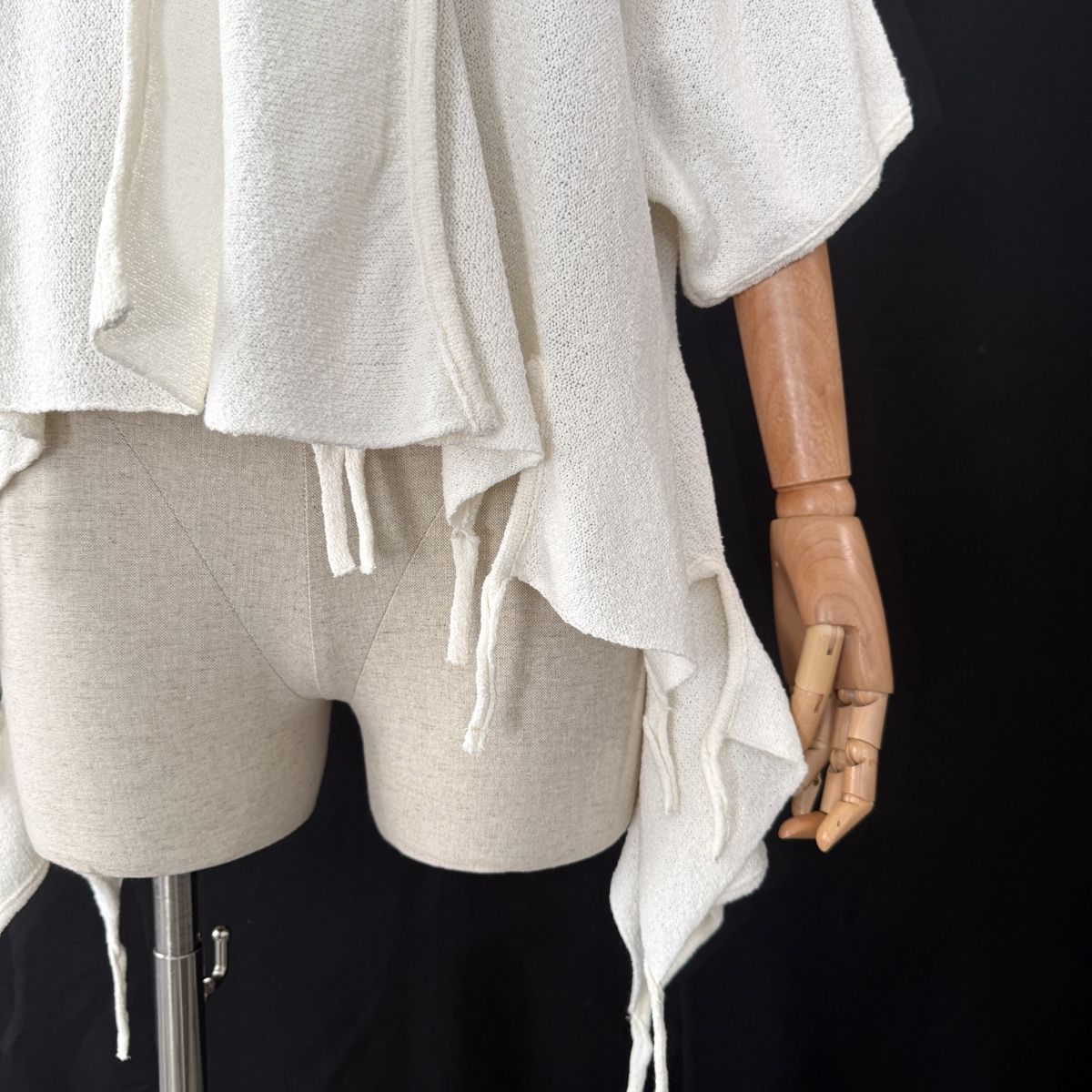Barbara Speer Maglioni & Felpe: BARBARA SPEER White Cotton Cardigan – Nuovo (secondo la descrizione) da Freienbach venduto da Avviivva_Shop 2