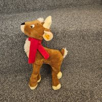 Steiff Rentier, Original Knopf im Ohr, Sammlerstück!