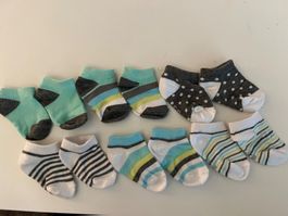 6 paar Socken Gr. 15-18