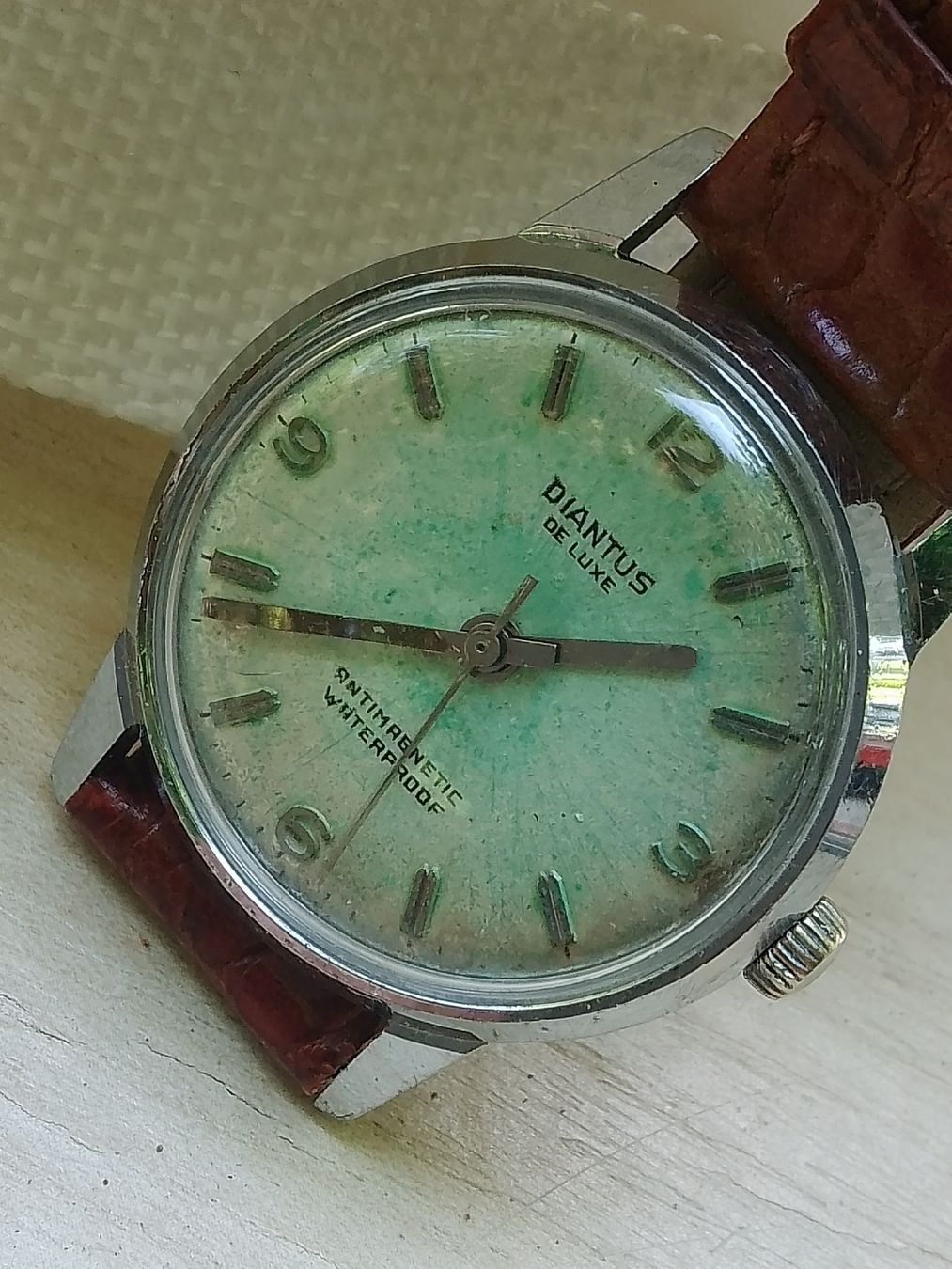 Swiss Orologi: Diantus De Luxe 35mm handaufzug läuft – Usato da Agno venduto da sam2608 4