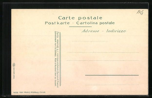 Cartoline postali: AK Bremgarten, Totalansicht des Ortes – Usato da Berlin venduto da bartko-reher 1