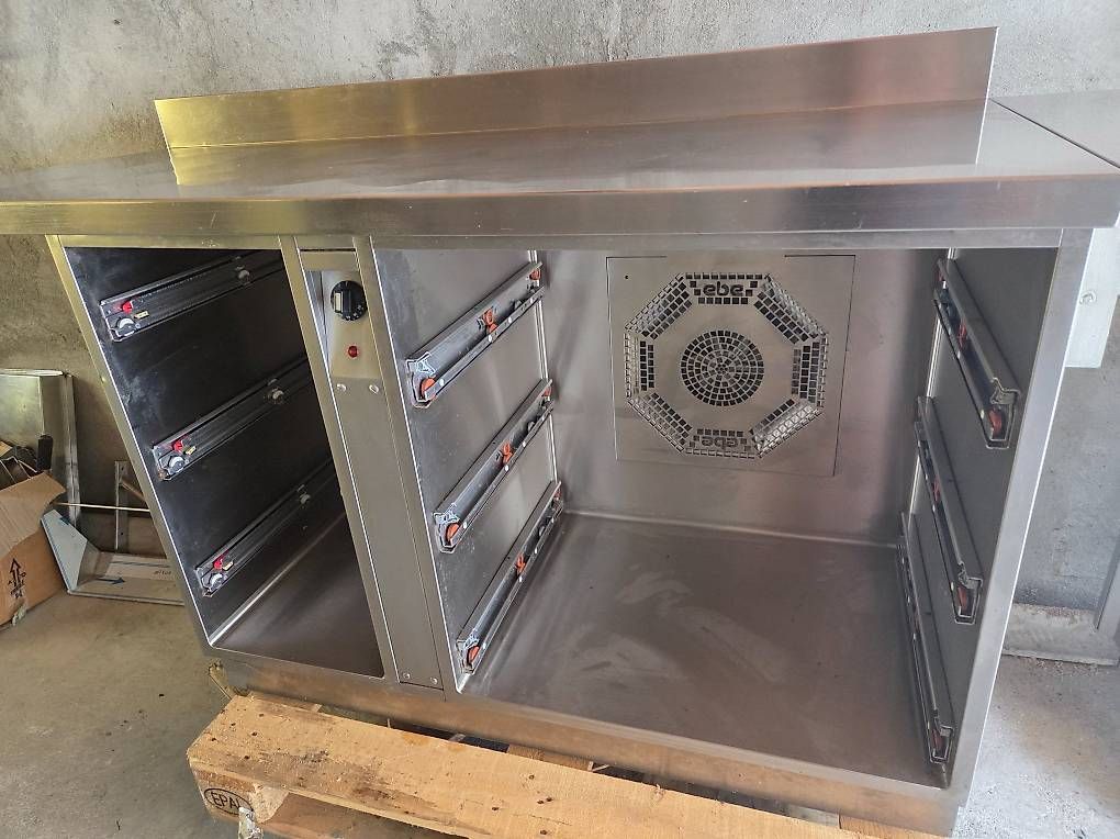 Elettrodomestici da cucina: Industrielle Warmhaltepass mit Tellerwärmer – Usato da Cugnasco venduto da Wambli 3