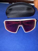 Sportbrille oakley sutro weiss pink mit Etui in gutem Zustan