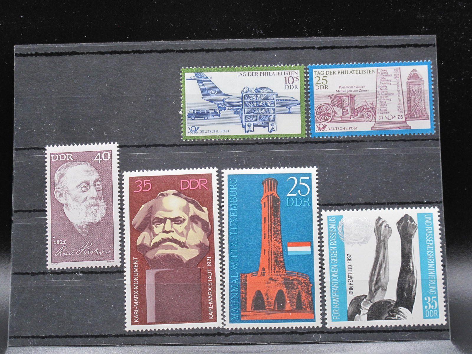 Tutti i francobolli: DDR 1971 Rassismus / Rudolf Virchow ** – Usato da Wil SG venduto da fva01