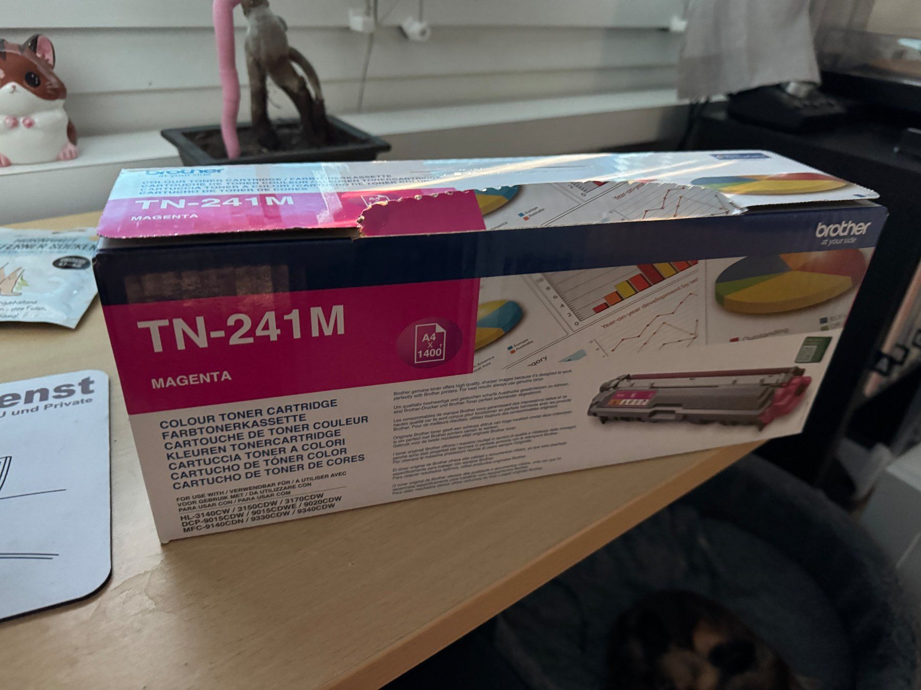 Brother Cartucce per stampanti & toner: Brother Toner TN-241M – Nuovo (secondo la descrizione) da Neuenhof venduto da TimelessVision