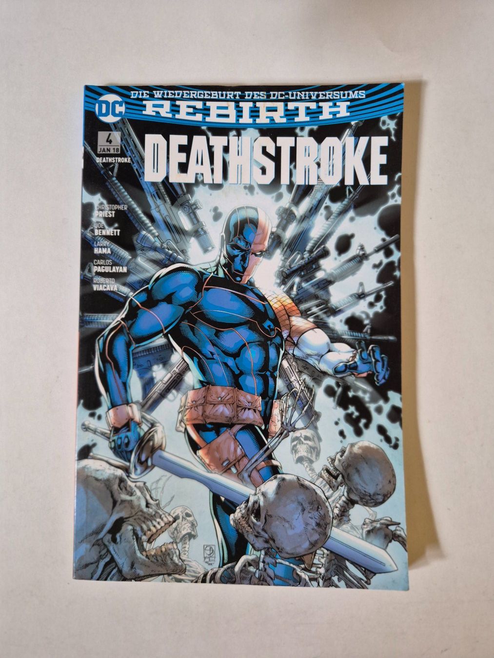Fumetti: 5 Deathstroke Comics DC Die Wiedergeburt – Usato da Langendorf venduto da zvonu161 1