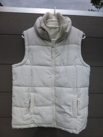 ❄️Weste, ideal für den Übergang, Grösse M, Weiss❄️
