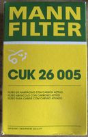 MANN CUK 26 005 Innenraumfilter mit Aktivkohle für Renault