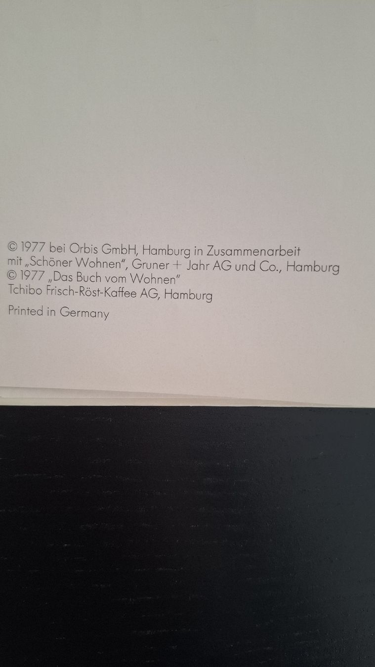 Libri: Das Buch vom Wohnen•Schöner Wohnen• – Usato da Ottenbach venduto da Rasenmaeeher 2