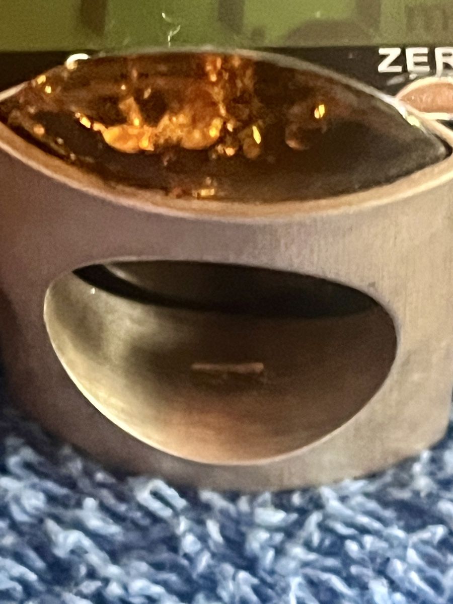 Ringe: Ring mit Bernstein 17.9 mm Grösse 56 – Neu und originalverpackt aus Bigenthal von Sammler60
