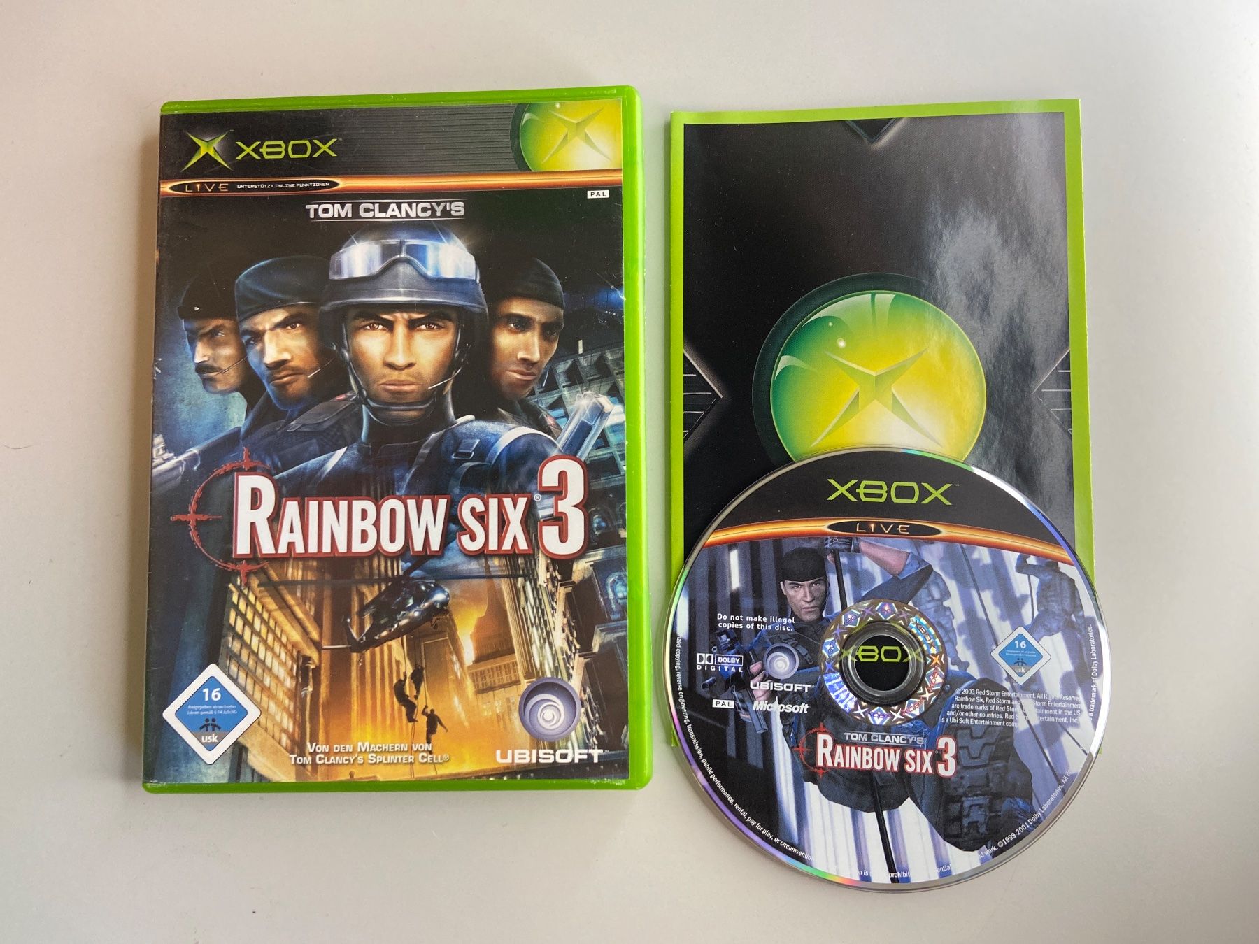 Microsoft Giochi: Tom Clancys Rainbow Six 3 - Xbox – Usato da St.gallen venduto da taduz