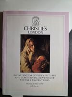 Kunst Auktions Katalog: Christie's London 1987