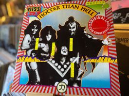 KISS - HOTTER THAN HELL...RE GER 1980...VG+/VG++