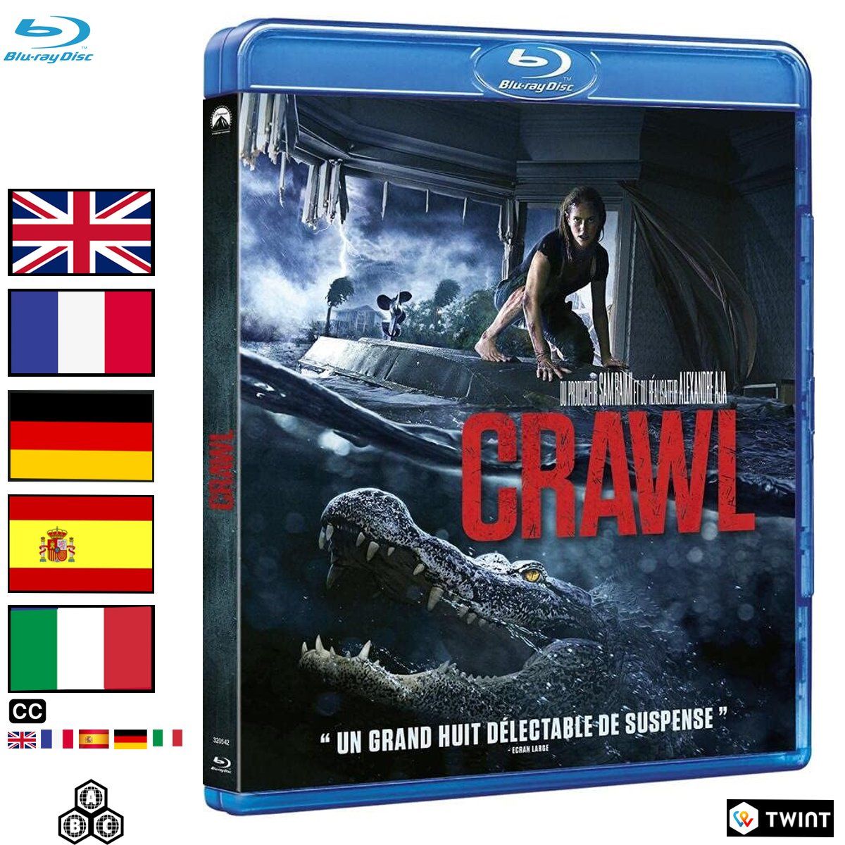 Tutti i DVDs: Crawl (2019) - Blu-ray – Usato da Semsales venduto da __Florian__