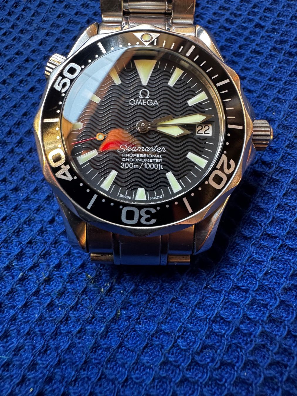 Omega Uhren: Omega Seamaster 300 diver automatic PETER BLACKE – Gebraucht aus Wädenswil von eze_8ldc 3