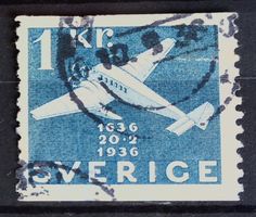Briefmarke Schweden 1936