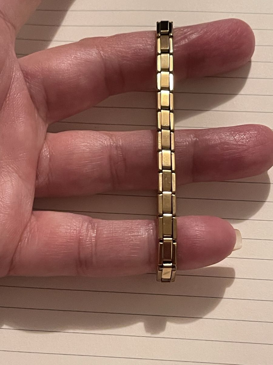 Bracciali & Braccialetti: Joli bracelet plaqué élastique unisexes neuf – Nuovo (secondo la descrizione) da Kloten venduto da Vermicelles 2