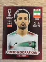 Omid Noorafkan Panini WM Cup Qatar 2022
