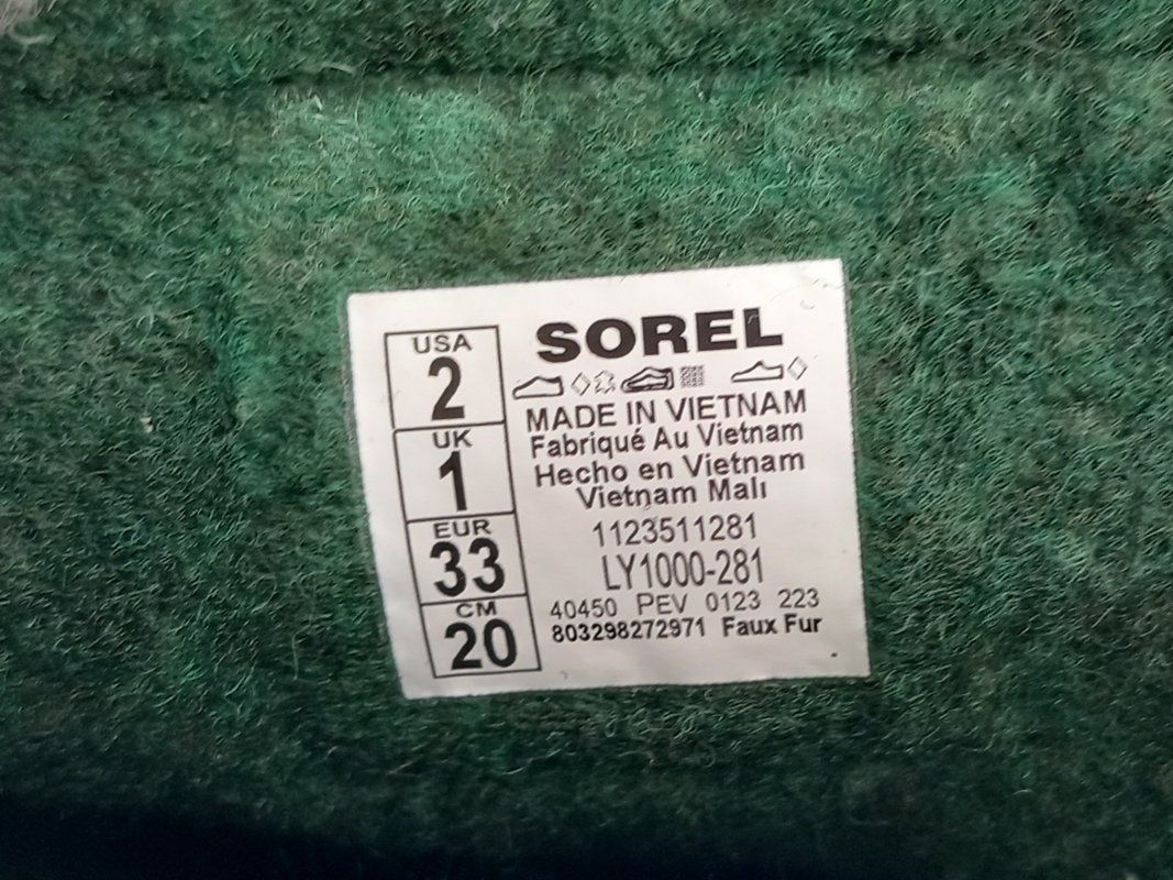 Sorel Scarpe per ragazzi: SOREL Winterschuhe (Gr. 33) – Nuovo (secondo la descrizione) da Hünenberg venduto da Restwert_Zug 9