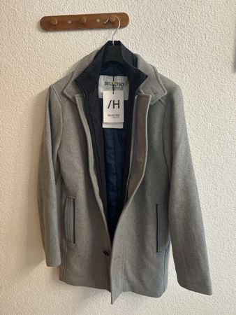 Mantel SELECTED HOMME grau (neu)
