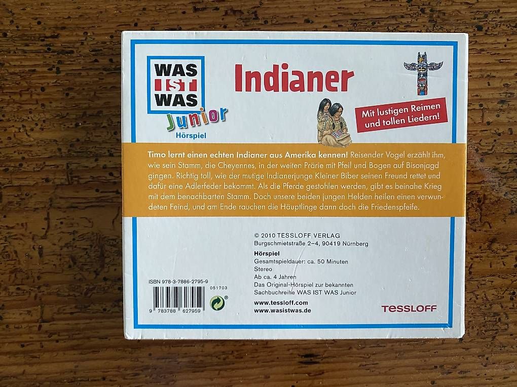 CD: Was ist Was ? Indianer – Usato da Teufen AR venduto da trueblue84 1
