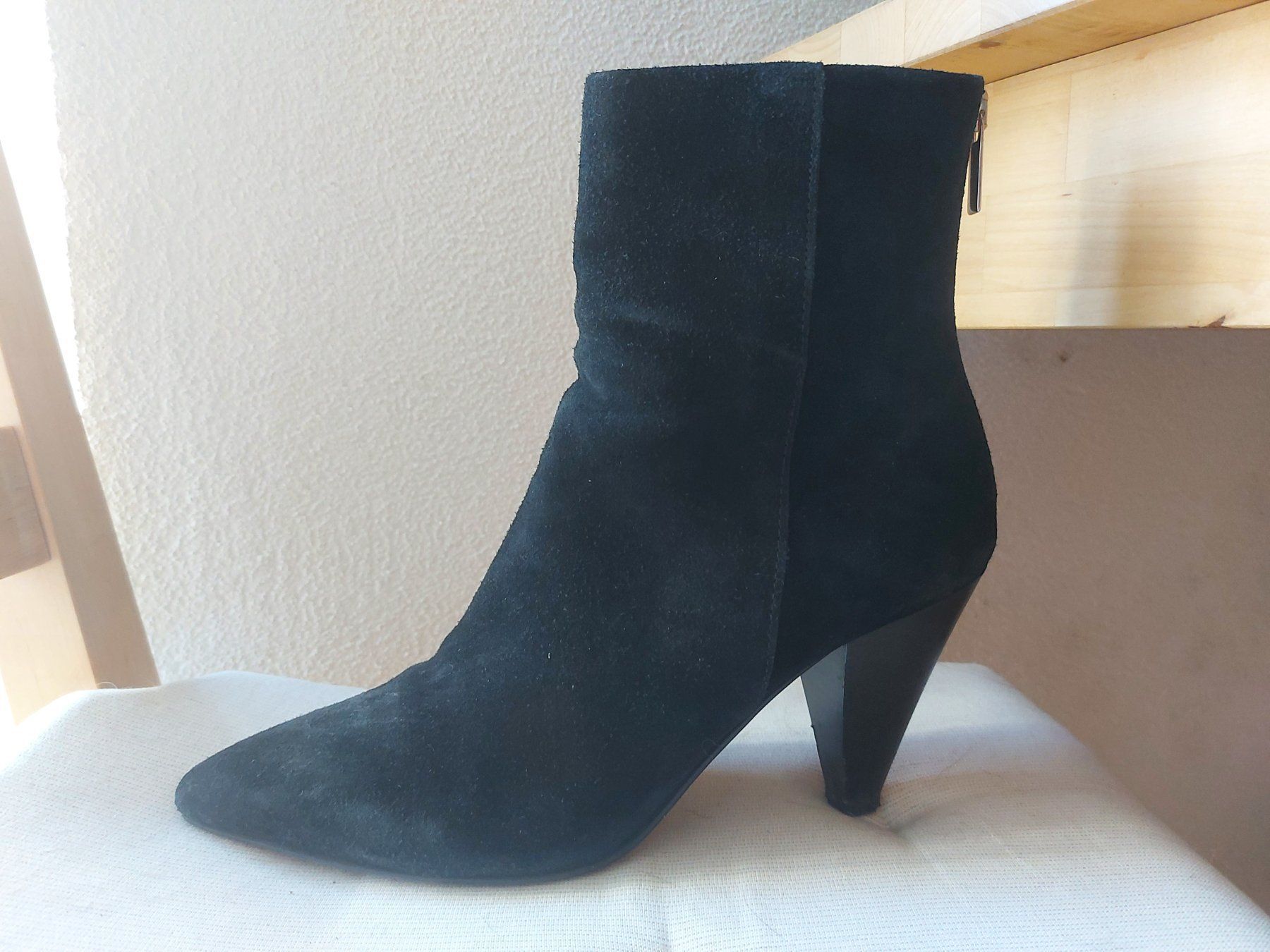 Scarpe da donna: Stiefel Stiefletten 40 Leder schwarz – Usato da Rüthi (Rheintal) venduto da Boschacat 5
