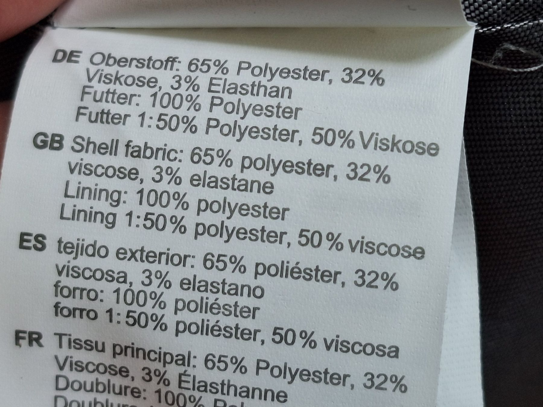 S.Oliver Giacche: s.Oliver Blazer, Grau Gestreift, Grösse 44 – Usato da Hedingen venduto da Rosie013 7