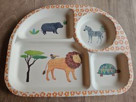Toller australischer Kinderteller Bambus, love mae