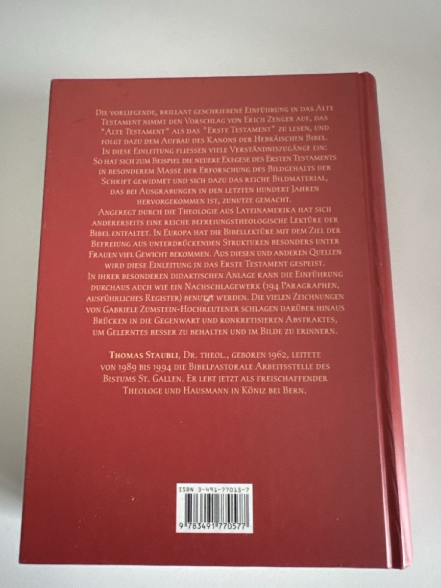 Livres: Begleiter durch das Erste Testament, Thomas Staubli! – D'occasion à Kerzers par -.-Jesus-.- 2