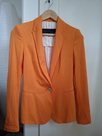 Blazer orange Zara XS