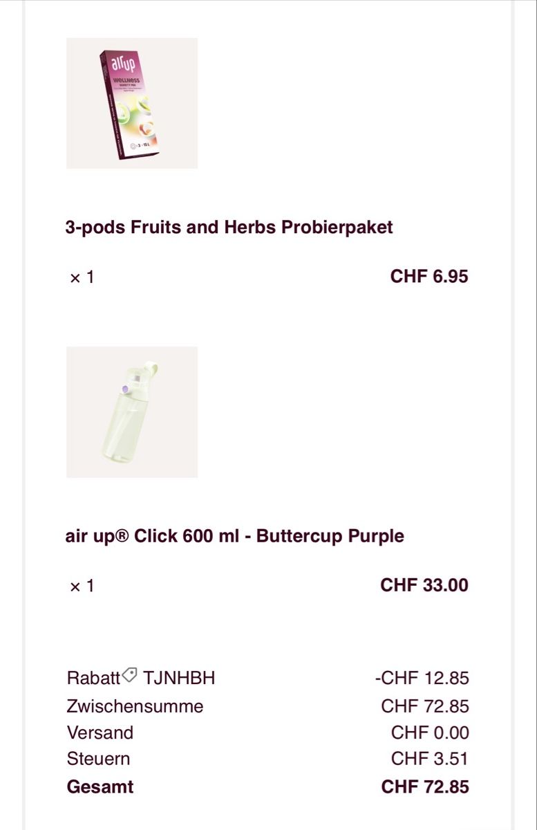Air Up Borracce & Thermos: NEU Airup Set inkl. Pods – Nuovo (secondo la descrizione) da Saland venduto da FabiolaN 2