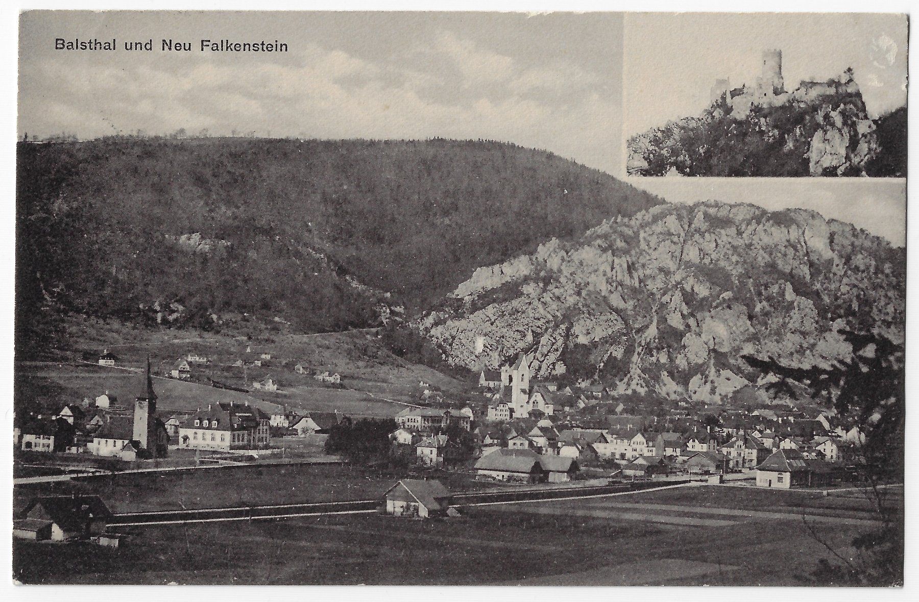 Cartoline postali: Balsthal und Neu-Falkenstein – Usato da Balsthal venduto da Palcivalle