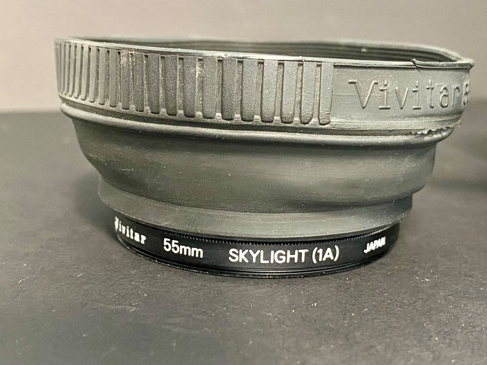 Konica Autoreflex TC + filtre Vivitar 55mm Skylight(1A) 8