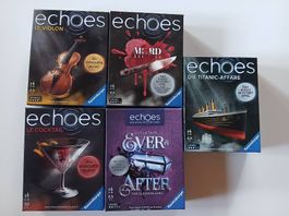 Echoes Audio Mystery Spiele Konvolut 5 Stück