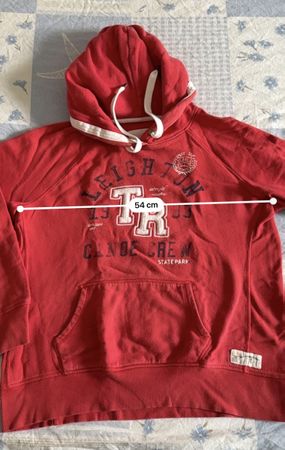 H&M Kapuzen Pullover Hoodie rot, XL