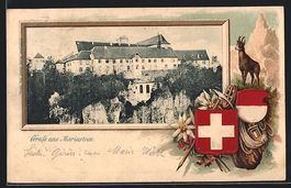 Passepartout-Lithographie Mariastein, Bl