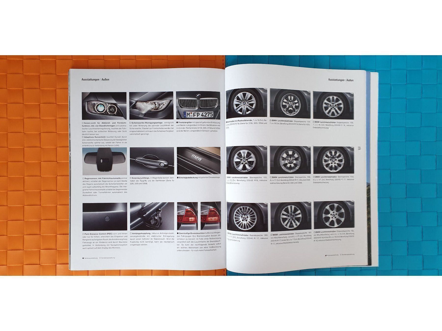 Riviste & Magazine: BMW 3er LIMOUSINE E90 2005 - Prospekt / Katalog – Usato da Viganello venduto da CARLiteratur 8